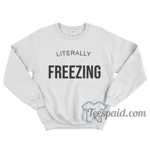 Literally Freezing Sweatshirt