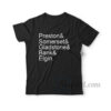 Preston Somerset Gladstone Bank And Elgin T-Shirt